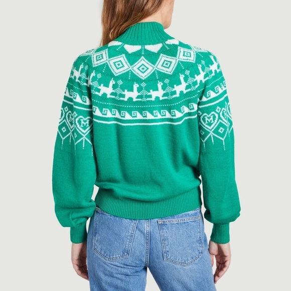 MAJE JACQUARD-PULLOVER - Picture 6 of 8